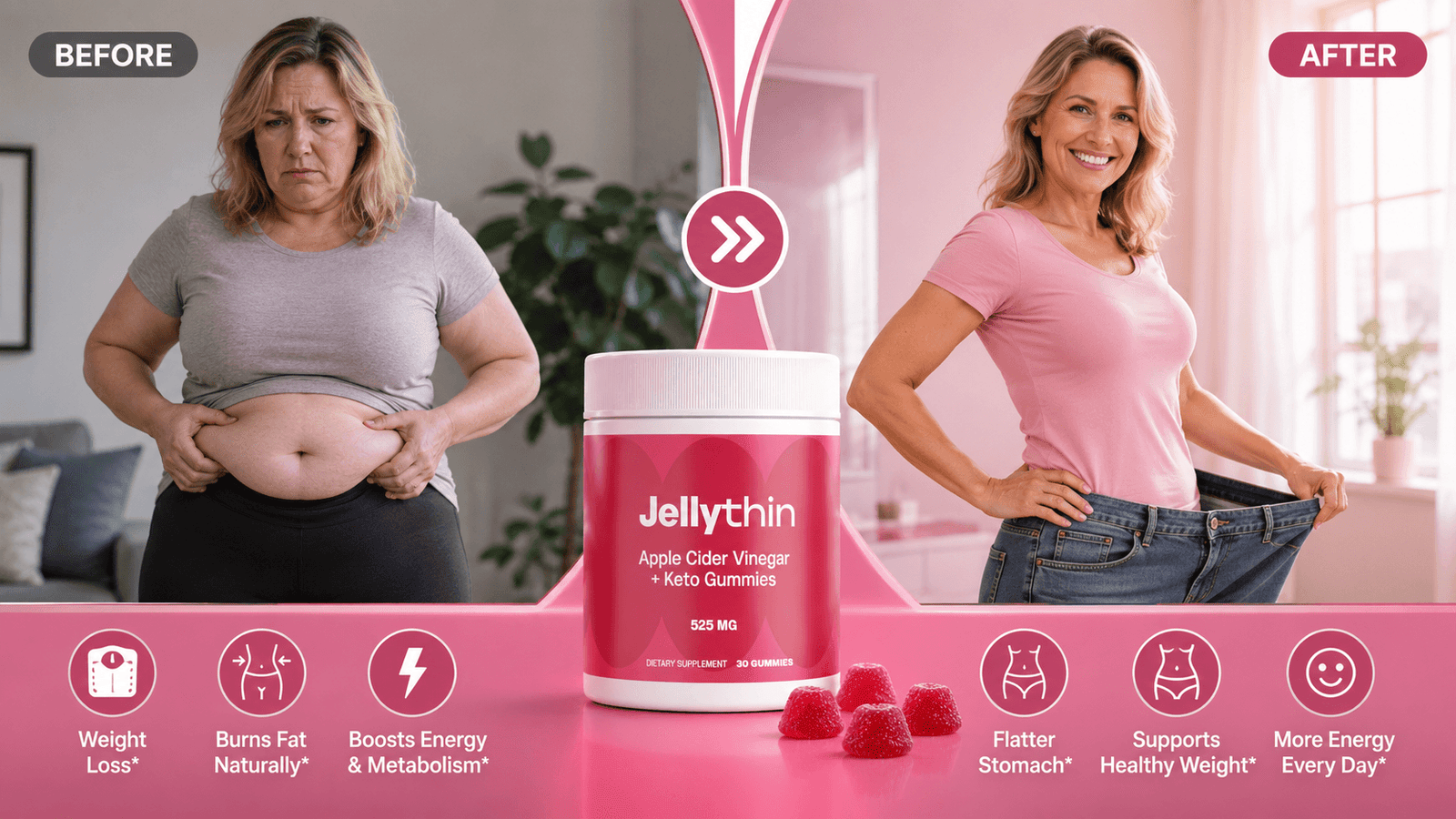 JellyThin benefits for metabolism energy weight loss and appetite control